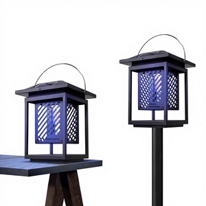 Lámpara LED Solar Antimosquitos con Tecnología Under-The-Lamp DC1, Impermeable <span class=keywords><strong>para</strong></span> <span class=keywords><strong>Jardín</strong></span> y Exteriores, <span class=keywords><strong>Insecticida</strong></span> Integrado <span class=keywords><strong>para</strong></span> Villas - Product Image 1