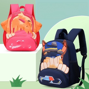 Nuovo a buon mercato impermeabile cartone animato zaino per bambini scuola scuola scuola scuola in poliestere fodera chiusura con cerniera regalo per bambini - Product Image 1
