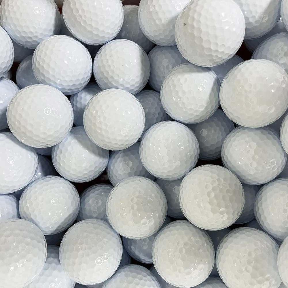 Balles de Golf de qualité Fine, personnalisées, imprimées blanches ou colorées, en sweat-shirt Durable, 2/3/4 pièces, usine directe