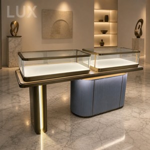LUX Jewelry Showcase High-Security Electronic Lock Jewelry Showcase - Intelligent Display Cabinet for Luxury Boutiques - Product Image 4