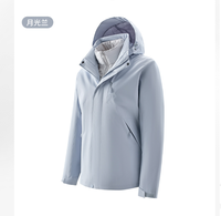 Veste de ski 3-en-1 pour homme et femme, grande taille, avec doublure en duvet amovible, imperméable, chaude pour l'hiver, idéale pour la randonnée, nouvelle arrivée