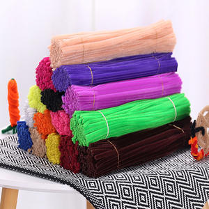 Многоцветные товары для творчества и рукоделия, ухабистые стебли синели, цветы, украшения, трубы, очистители, доставка ручной работы, поставка «сделай сам» - Product Image 6