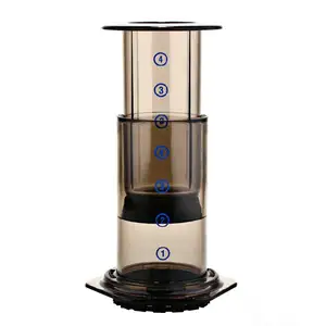 Cam kahve makinesi kahve yapmak için taşınabilir fransız basın Pot el basın kahve makinesi