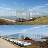 Rouleau de film plastique anti-UV anti-goutte pour serre, pour tomates et légumes, en PE moulé par soufflage