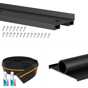 Tira de Sellado Inferior para Puerta de Garaje, Impermeable y Resistente al Viento, Sello de Umbral para Garaje, Tiras de Sellado de Goma Impermeables para Puerta de Garaje - Product Image 4