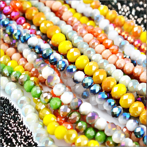 Cuentas de Vidrio Cristalinas Redondas de 2mm, 3mm, 4mm, 6mm y 8mm de Fábrica Pujiang para la Fabricación de Joyería, con Carta de Colores Incluida - Product Image 2