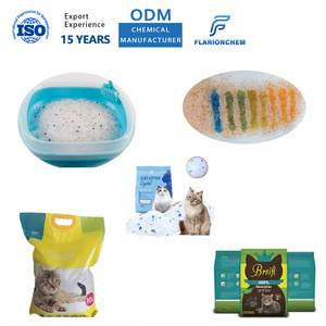 Arena para <span class=keywords><strong>Gatos</strong></span> <span class=keywords><strong>de</strong></span> Gel <span class=keywords><strong>de</strong></span> Sílice Cristalizado para Monitoreo <span class=keywords><strong>de</strong></span> la Salud, Altamente Absorbente, Control <span class=keywords><strong>de</strong></span> Olores, No se Agrieta, Segura para <span class=keywords><strong>Gatos</strong></span> - Product Image 1