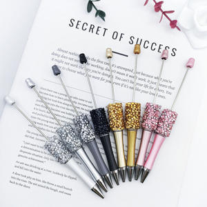 JC JC082-A Multi-Color Smooth Handmade Patch Beaded <b>Pen</b> Long-lasting DIY Ballpoint <b>Pen</b> with Loose Beads for Small Gifts - Product Image 4