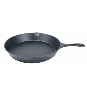 Venta al por mayor de hierro fundido Sartén de 30cm Sartén de hierro fundido Sartén de <span class=keywords><strong>camping</strong></span> <span class=keywords><strong>para</strong></span> restaurante Uso doméstico - Product Image 1
