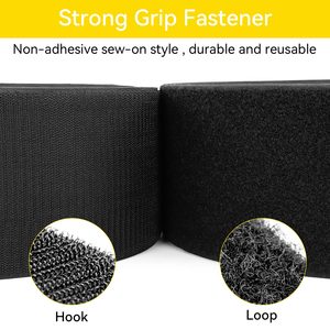 Bande auto-agrippante à coudre, en nylon/polyester, pour vêtements, sacs et applications <span class=keywords><strong>de</strong></span> fixation adhésive - Product Image 2