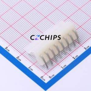 HDGC3961WR-8P-2 Wire-to-<b>Board</b> <b>Pin</b> Header Bent Lead Through Hole,P=3.96mm Connector 1x8P 3.96mm Right Angle Insert 8P - Product Image 2