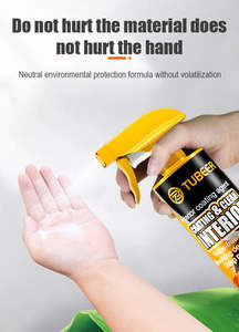 Agente de revestimiento de telas en aerosol líquido para protección y renovación de asientos de cuero de automóviles, antimanchas, repelente al agua, autolimpiante, fácil de usar. - Product Image 6