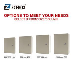 Zcebox <span class=keywords><strong>MCB</strong></span> hộp phân phối kim loại hộp ngắt điện hộp phân phối ngắt mạch điện - Product Image 4