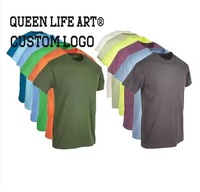 T-shirt Palestine Verdant Strokes avec broderie, en coton et polyester, pour homme, t-shirt unisexe pour femme, fabricants de sweats à capuche personnalisés avec broderie
