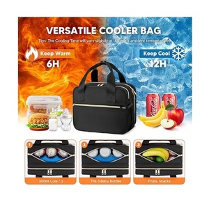 Bolsa de Transporte Portátil OEM para Extractor de Leche Materna, Bolsa para Biberones, Bolsa Refrigerante para Leche Materna con Paquete de Hielo, Bolsa de Viaje para Mamá - Product Image 3