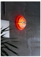 Applique murale vintage des années 70, style OVNI, Bauhaus, rétro, futuriste, lampe d'ambiance pour hôtel, chambre à coucher, salon
