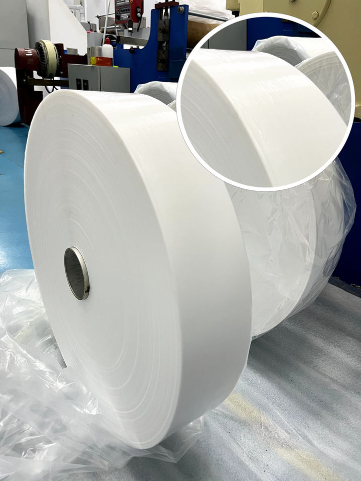 Huifu Polymer 0.15mm Custom Thickness Virgin PTFE Skived Film Roll High ...