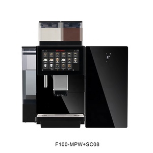 Cafetera Comercial Dr. Coffee F100-M Negra con 1 Contenedor para Granos y 2 para Solúbles - Product Image 3