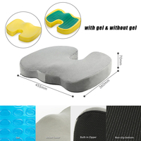 Coussin de Siège à Gel Ergonomique Rafraîchissant et Orthopédique, Personnalisable, Confortable pour Chaise de Bureau et Voiture, Vente Chaude
