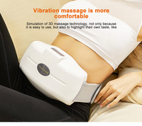 Molink Tragbarer Taillen- und Bauchmassagegürtel mit Wärmetherapie, 3D-Knetfunktion für Männer und Frauen, Tiefengewebsentspannung, Bauchstraffung, Smart-Gürtel