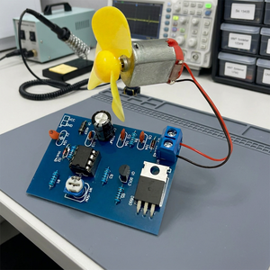 Kit de Soudure DIY OKYN-G6239 NE555 PWM pour Contrôle de Vitesse de Moteur DC avec Ventilateur - Product Image 4