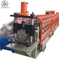 Omega Logam Anggur Teralis Saham Kebun Anggur Post C Profil Baja Roll Forming Machine