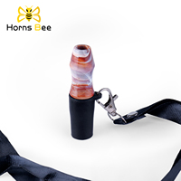 Embouts de chicha en résine personnalisés avec logo Horns Bee, embouts de chicha avec filtre à chaîne, accessoires pour fumer, colorés, réutilisables
