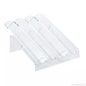 Acrylic Macaron 4 Tray Acrylic Stand Clear Cookie Display Bakery Holder