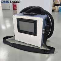 Nouvelle machine de nettoyage au laser à fibre pulsée portable de 300 W, portable, pour enlever la rouille et la peinture, puissance maximale de 15 mJ, sans consommables, pour surface métallique