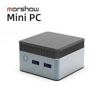 Mini PC puissant N100/N150 LPDDR5 12 Go pour les petites entreprises, le travail de bureau, le bureau à distance et l'informatique en nuage, solution prête à l'emploi avec Windows 11
