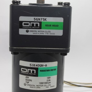 Motor de inducción Dongfang de 40W AC, 100V 50/60Hz, 1300/1550rpm, fabricado en Japón - Product Image 5