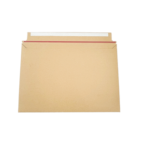 Sobre de papel Kraft autoadhesivo transfronterizo al por mayor, bolsas de correo para cartas de invitación y postales con adhesivo de sellado - Product Image 1