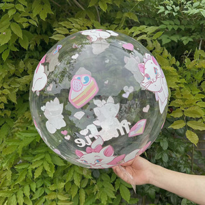 Vente en gros épaissir 24 pouces ballons flottants transparents personnage de dessin animé <span class=keywords><strong>Mario</strong></span> Bobo ballons pour jouet de décoration de fête d'anniversaire - Product Image 6