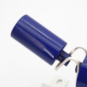 Pemasok industri bagian mesin semprot lukisan karet baja dampak kembali konveyor idler - Product Image 3