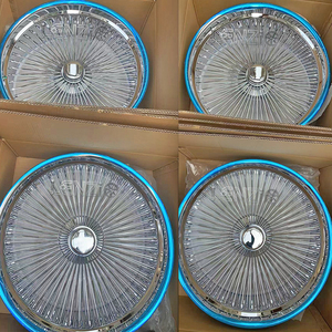 24Inch Forged Aluminum Chrome Multi <b>Spoke</b> <b>Wheels</b> 5x114.3 PCD 4 Pieces New - Product Image 4