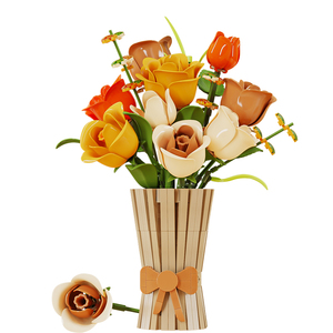 868PCS Flower Building <strong>Blocks</strong> Kit DIY Flowers <strong>Block</strong> Toys Set Valentine'<strong>s</strong> Day Rose Bricks Set Gift for Girls Friends Adults 13066 - Product Image 3