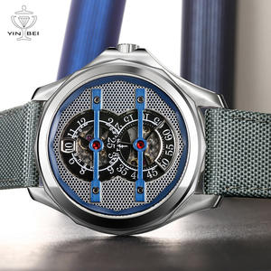 Alta qualità meccanica <span class=keywords><strong>di</strong></span> lusso in <span class=keywords><strong>acciaio</strong></span> inossidabile con 21 pietre tourbillon watch per <span class=keywords><strong>uomo</strong></span> pronto per la spedizione o logo personalizzato - Product Image 6