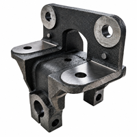 Chambre en fonte ductile pour applications de châssis de poids lourds, pièces de rechange à performance stable pour véhicules utilitaires