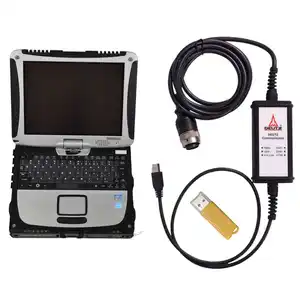 CF19 with DECOM SerDia 2024 Diagnostic Tool truck diagnostic and programming tool with usb dongle For Deutz controllers DECOM