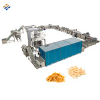 Machine industrielle pour les doigts de poisson, machine à frire les frites surgelées, machine d'emballage en sachet