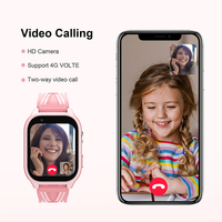 Nuovo Smartwatch D18 per Bambini 2026 con Slot SIM, Fotocamera, Videochiamata, GPS, WiFi, Posizionamento LBS, Orologio Intelligente 4G Android per Ragazzi