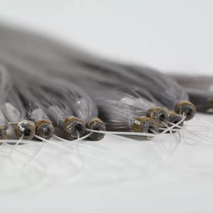 Jasmine Beauty Wholesale Best Quality Straight <b>Micro</b> Loop Hair <b>Extensions</b> Virgin Human Hair Factory Microlink Hair <b>Extensions</b> - Product Image 2