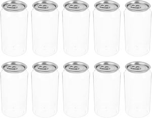 Pull-Ring Juice PET Plastic Can 202 #330ml 350ml 500ml Bebida fría Botella PET Taza de café - Product Image 6