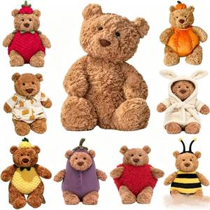 Trendy Toy <strong>UK</strong> JC <strong>Bee</strong> Barcelona Bear Long Plush Teddy PP Cotton Filling Super Soft ODM Drop Shipping - Product Image 1