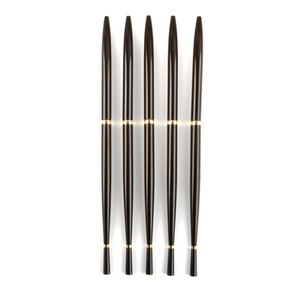 Pinceau à ongles 3D à manche métallique pour marque privée, pinceau ultra-fin pour dessin de lignes, différentes tailles, poils en nylon, pinceau liner pour salon de manucure - Product Image 3