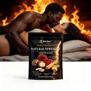 Thé au Ginseng Bio pour la Vitalité Masculine – Formule Herbal Naturelle pour l'Amélioration des Performances <span class=keywords><strong>et</strong></span> l'Énergie – Sachet de Thé Marque Privée - Product Image 2