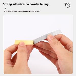 Tablero de dibujo de letrero de animación de alto adhesivo, envoltura de arena hecha a mano DIY, borde especial, cinta brillante, papel de Color, envoltura de cartón excelente - Product Image 5