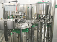 Machine de remplissage d'eau potable automatique 3 en 1, ligne de production de remplissage et de bouchage de bouteilles PET monobloc en acier inoxydable