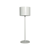 Lampe de table LED commerciale sans fil à intensité variable tactile, alimentée par batterie, en métal, style tambour, pour bistrot et café, personnalisable en usine