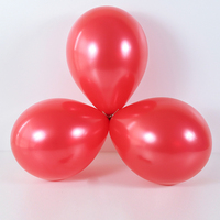 Ballons métalliques en latex bleu perle 0,8g, prix usine, pas cher